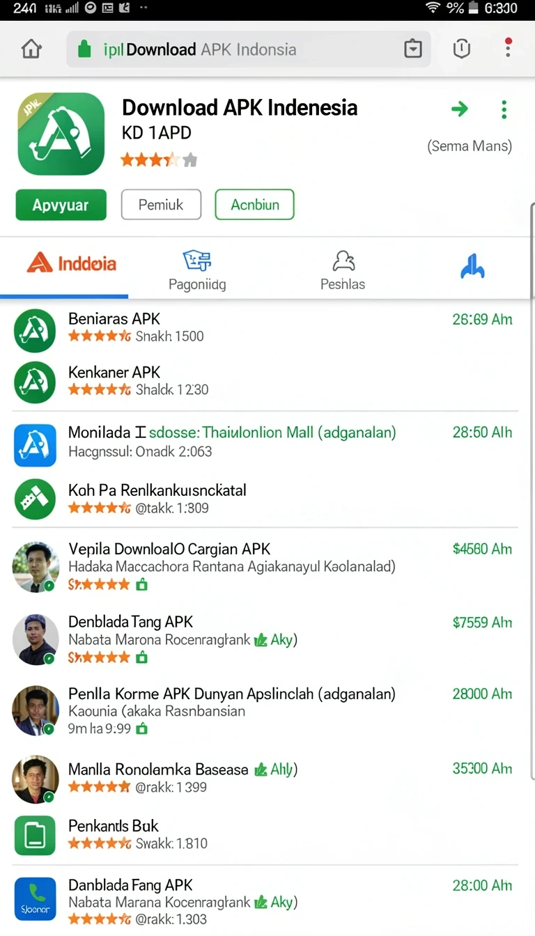 Screenshot a200m nomor 1